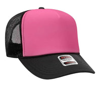 On My Husband's Last Nerve Skeleton Design Adult Otto Foam Trucker Hat