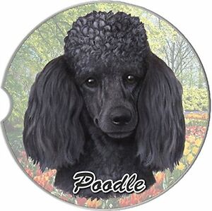 Poodle (Black) Car Coaster