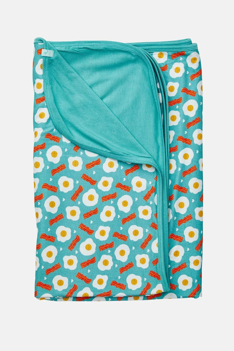 Stretchy Oversized Blanket - Bacon & Eggs Haze - BIG FRENCHIES
