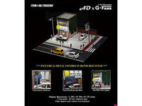 Akina Tofu Shop Diorama Set "American Diorama X G-Fans" Series for 1/64 Scale Models by American Diorama