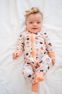 Blossom & Boo (Convertible Zip Footies) - BIG FRENCHIES