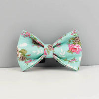 Personalized Blue Blossom Floral Classic Set