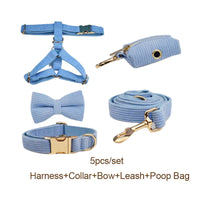 Personalized Blue Corduroy Classic Set