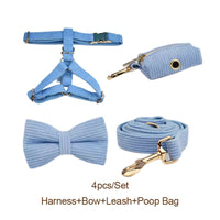 Personalized Blue Corduroy Classic Set