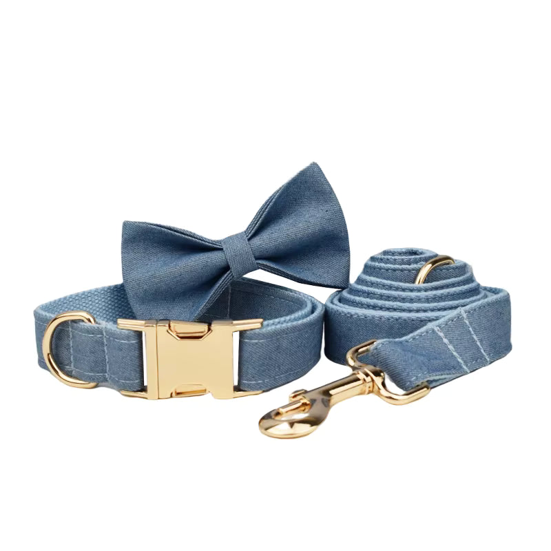 Personalized Blue Denim Classic Set