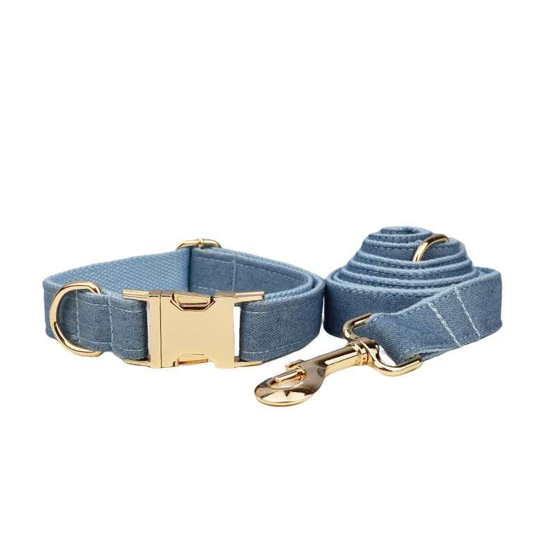 Personalized Blue Denim Classic Set