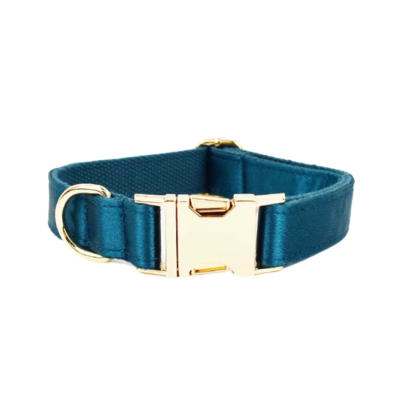 Personalized Blue Green Satin Classic Set