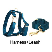 Personalized Blue Green Satin Classic Set