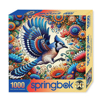 Blue Jay in Summer 1000 Piece Jigsaw Puzzle | Springbok Puzzles - BIG FRENCHIES