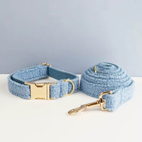 Personalized Blue Teddy Velvet Classic Set
