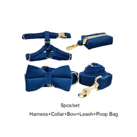 Personalized Blue Velvet Classic Set