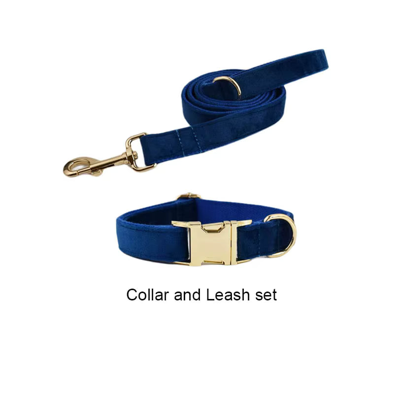 Personalized Blue Velvet Classic Set