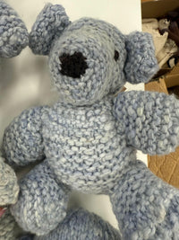 Wool Knit Buddy | Zee the Blue Bear - BIG FRENCHIES