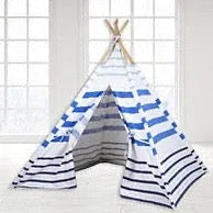 Nautical Stripe Teepee Tent - BIG FRENCHIES