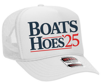 Boats and Hoes '25 Adult Otto Foam Trucker Hat