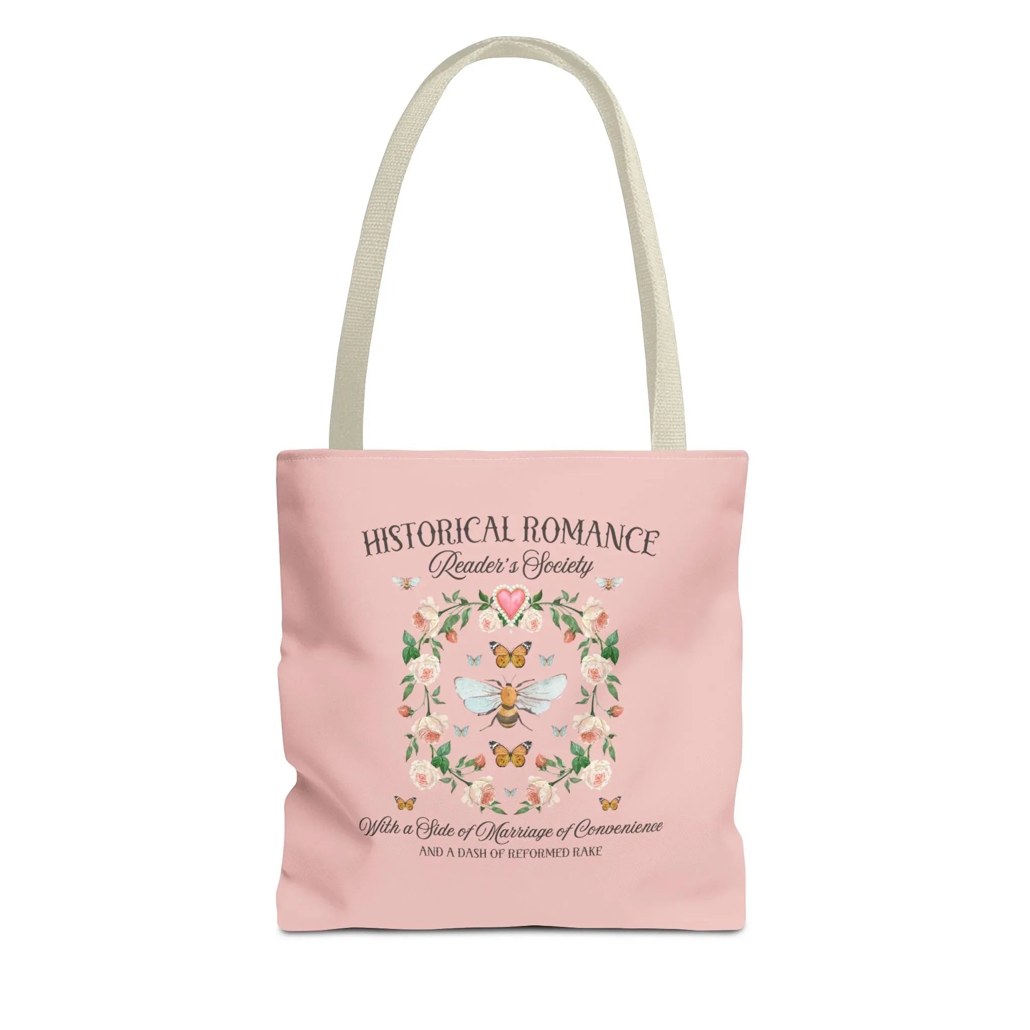 Boho Historical Romance Tote Bag for Romance Reader - BIG FRENCHIES
