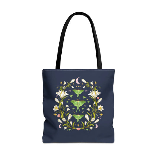 Boho Luna Moth Tote Bag - BIG FRENCHIES