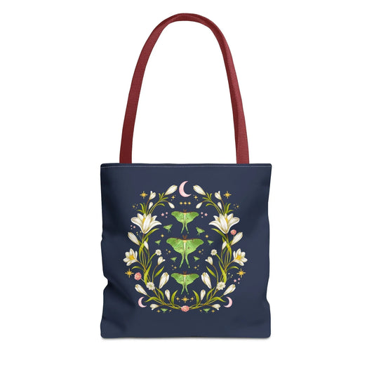 Boho Luna Moth Tote Bag - BIG FRENCHIES