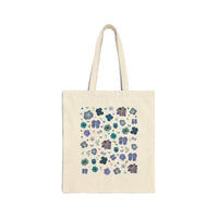Boho Pressed Flowers Tote Bag - BIG FRENCHIES