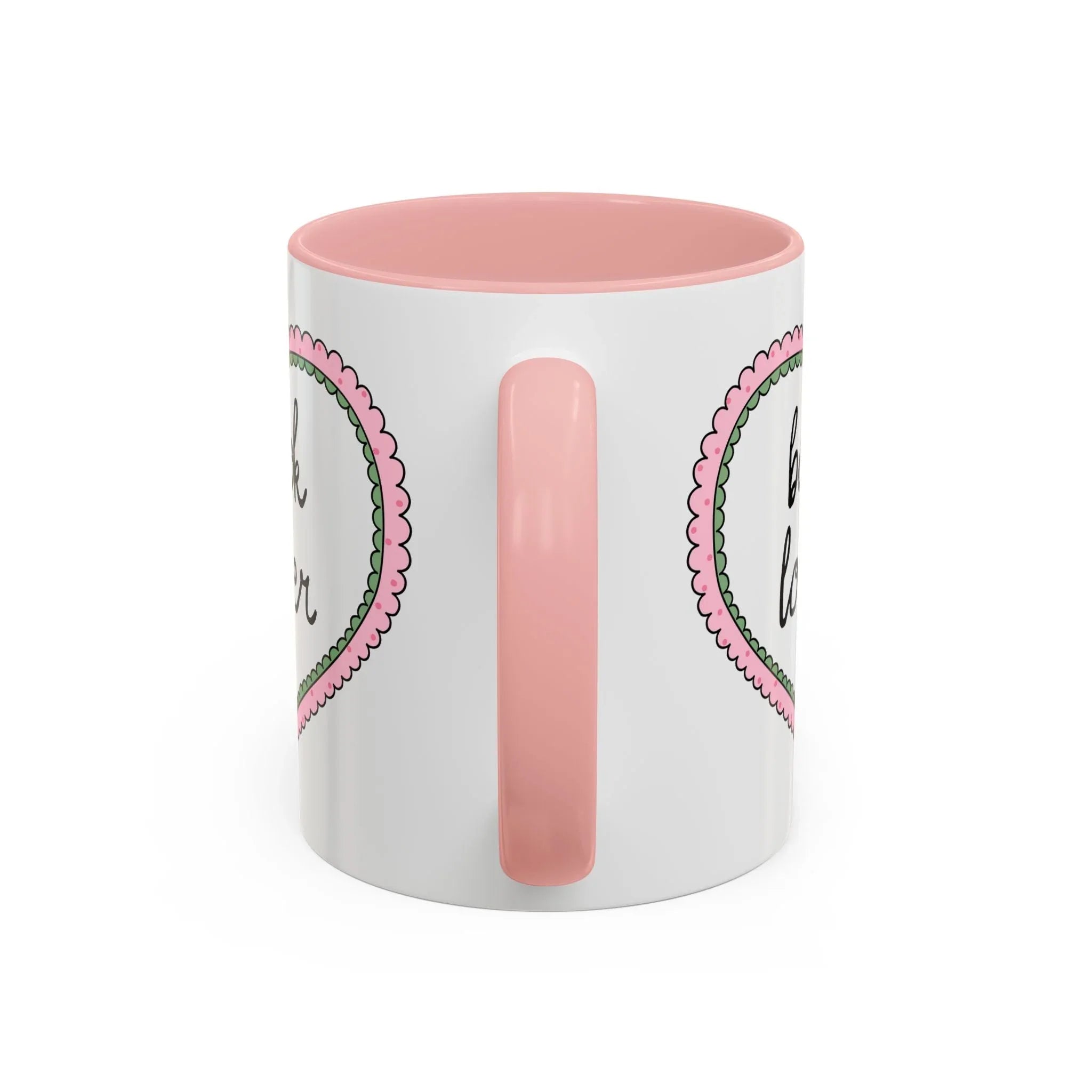 Book Lover Coffee Mug with Heart - BIG FRENCHIES