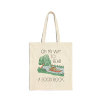 Book Lover Frog Tote Bag - BIG FRENCHIES