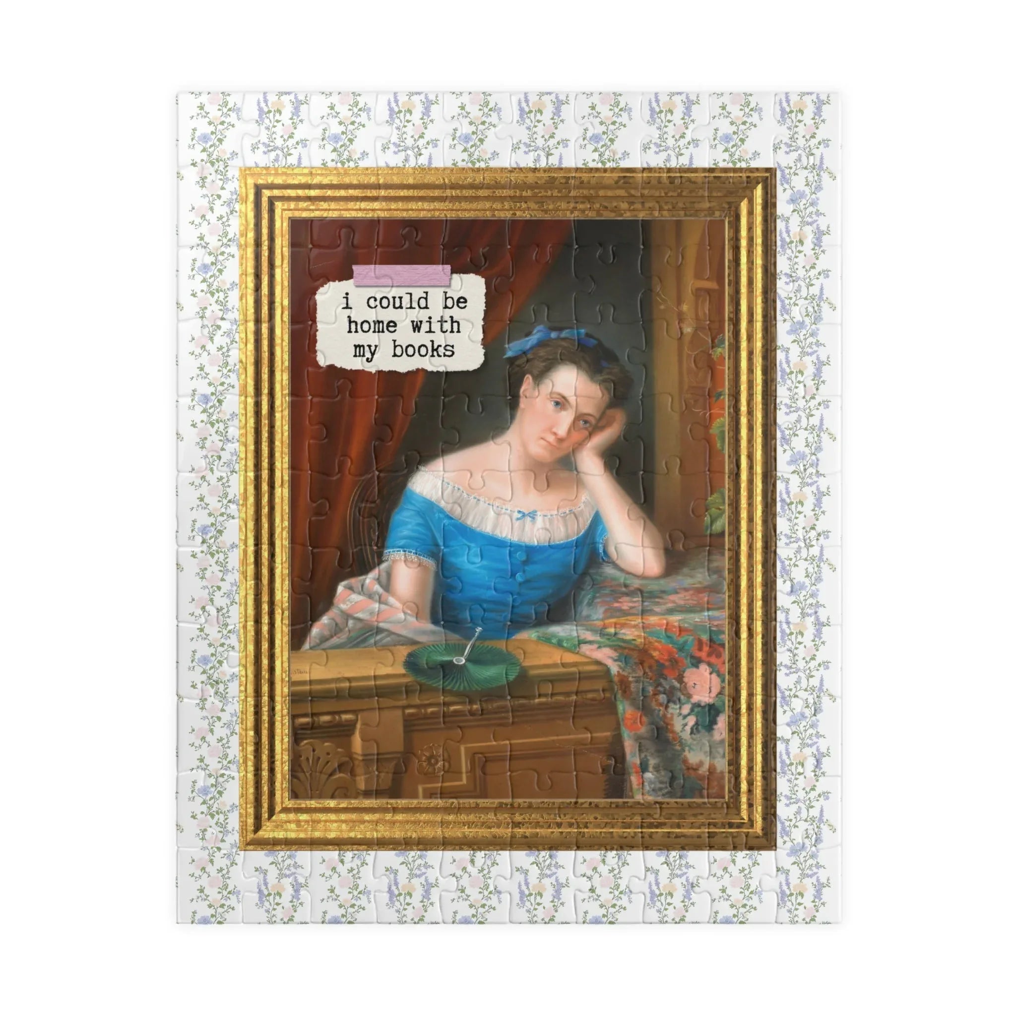 Book Lover Puzzle for Romance Reader - BIG FRENCHIES