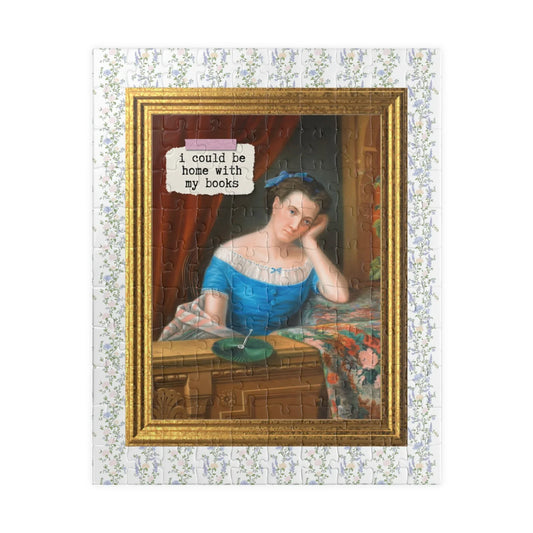 Book Lover Puzzle for Romance Reader - BIG FRENCHIES