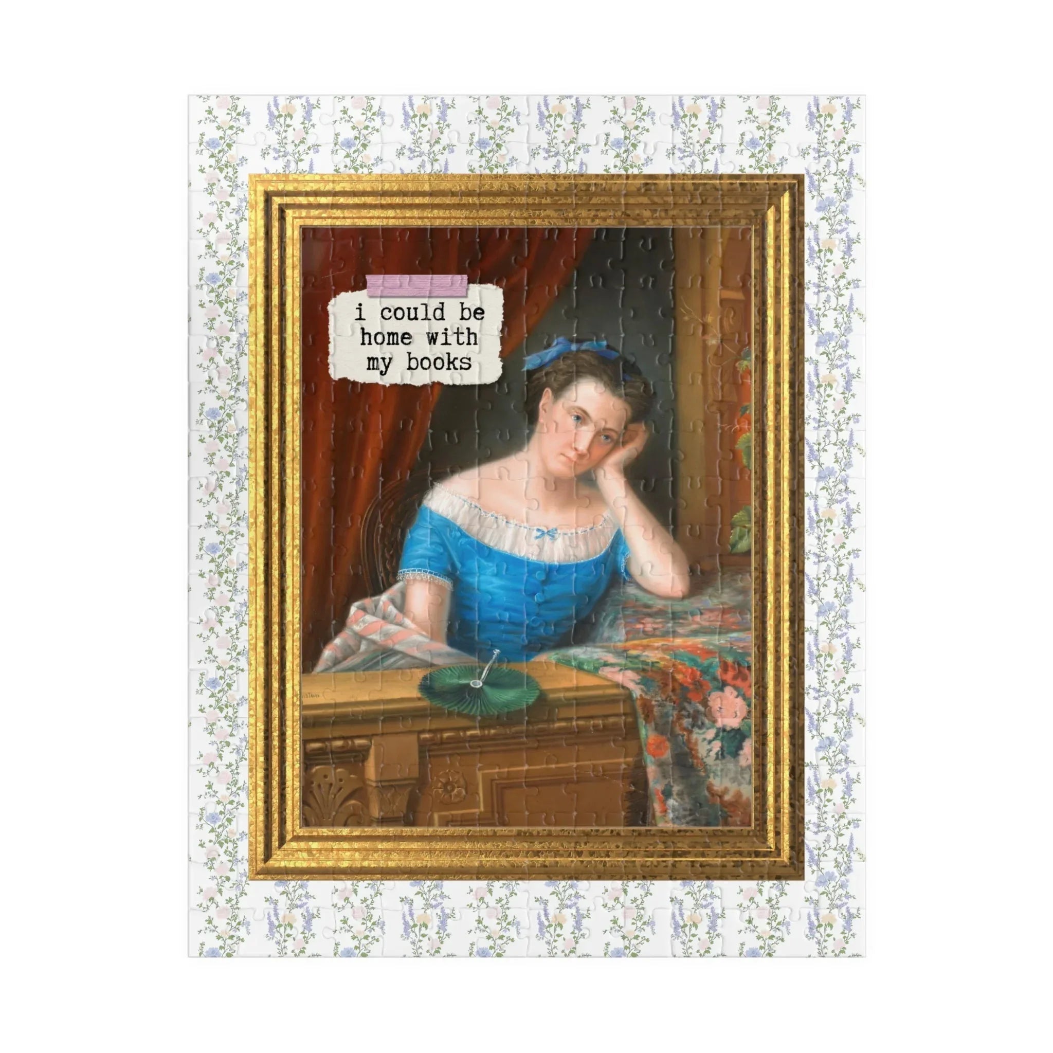 Book Lover Puzzle for Romance Reader - BIG FRENCHIES