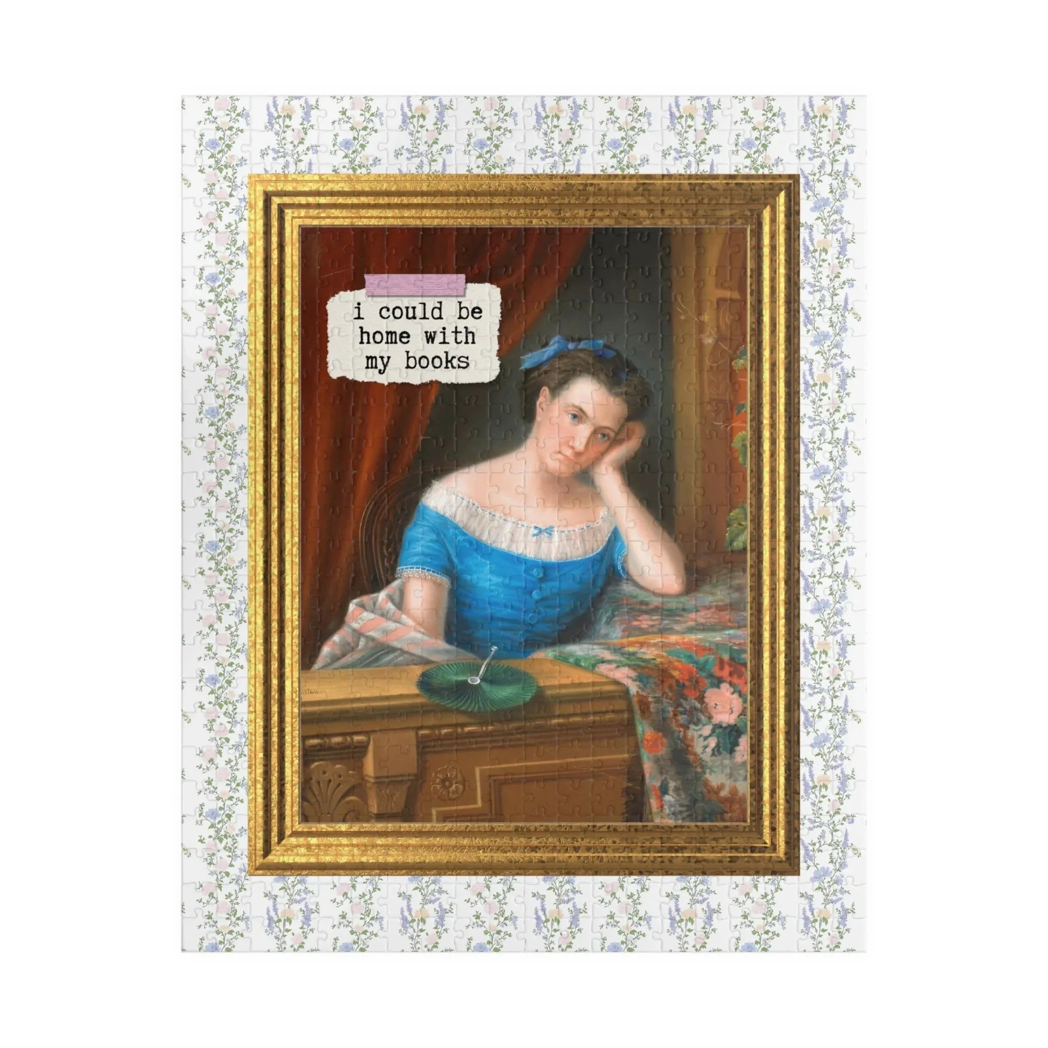 Book Lover Puzzle for Romance Reader - BIG FRENCHIES