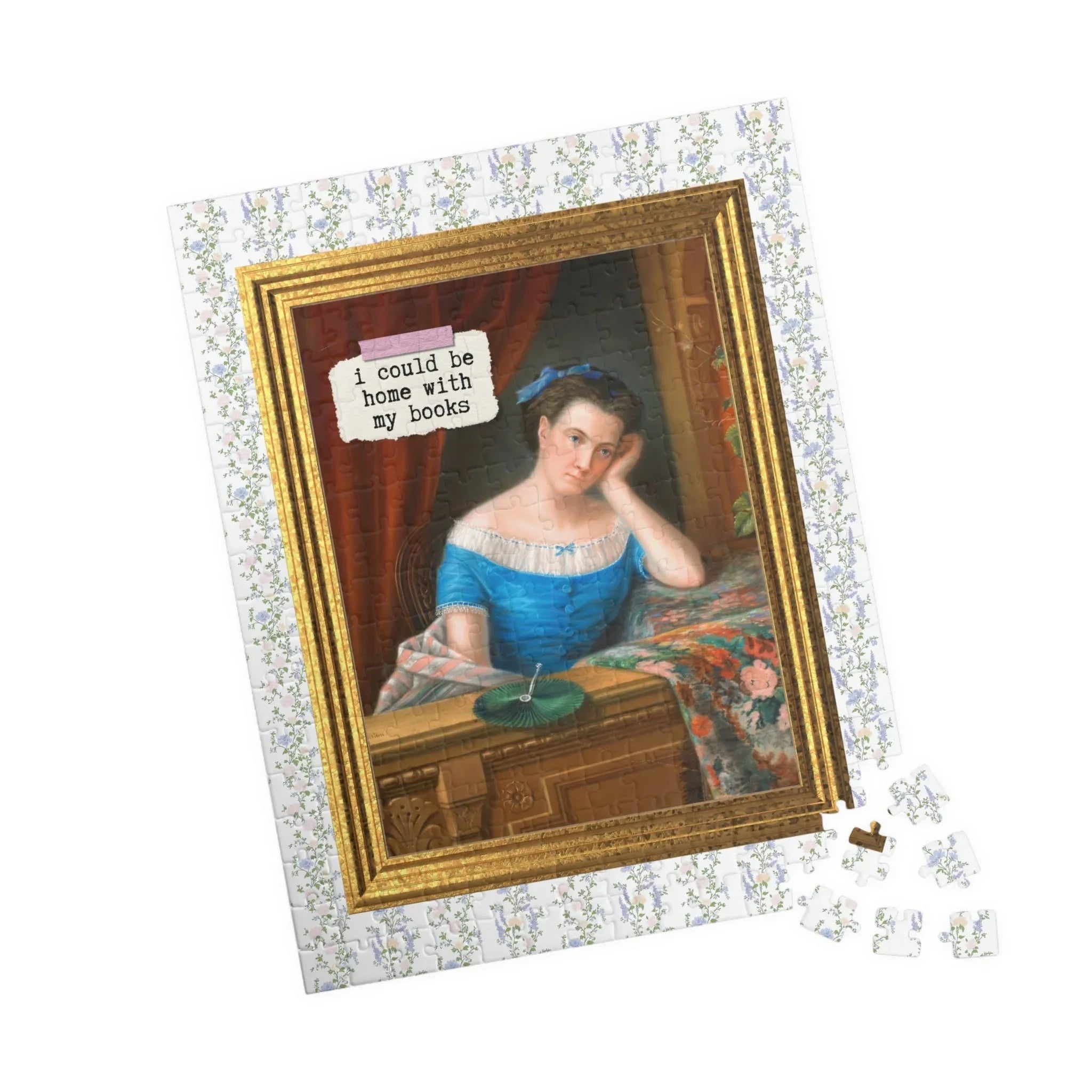 Book Lover Puzzle for Romance Reader - BIG FRENCHIES