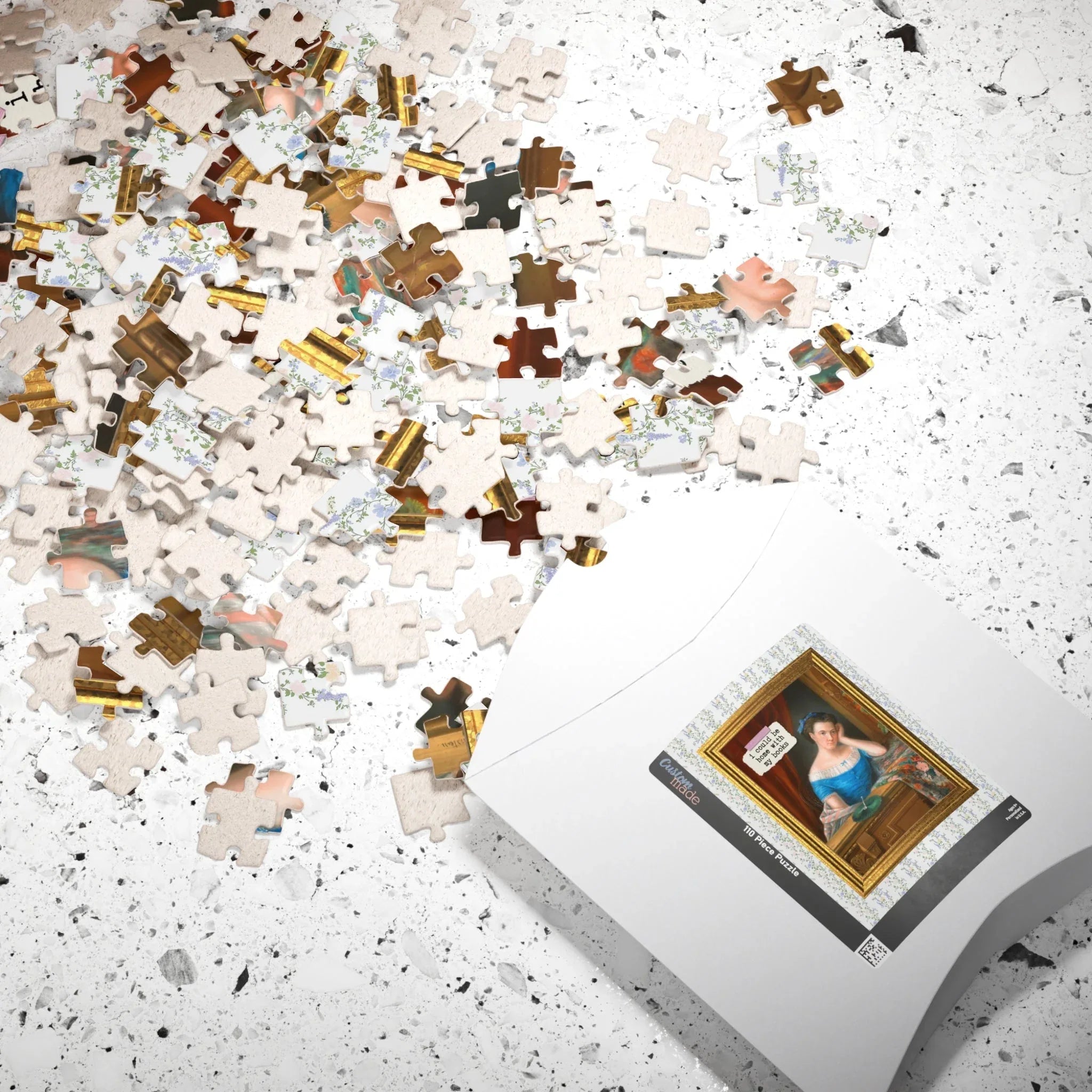 Book Lover Puzzle for Romance Reader - BIG FRENCHIES