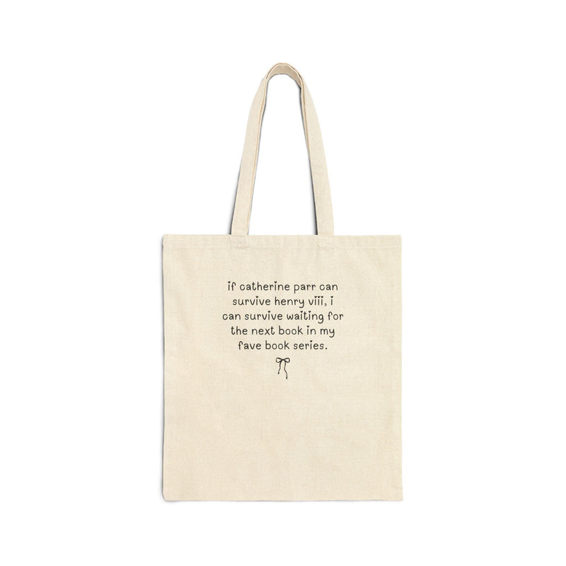 Book Lover Tudor History Tote - BIG FRENCHIES