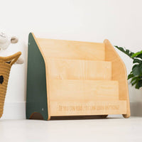 Montessori bookshelf for toddlers