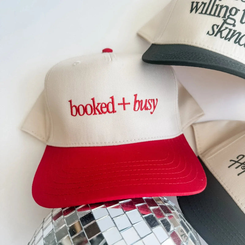 booked + busy - Trucker Hat - BIG FRENCHIES