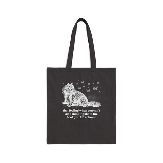 Bookish Cat Lover Tote - BIG FRENCHIES