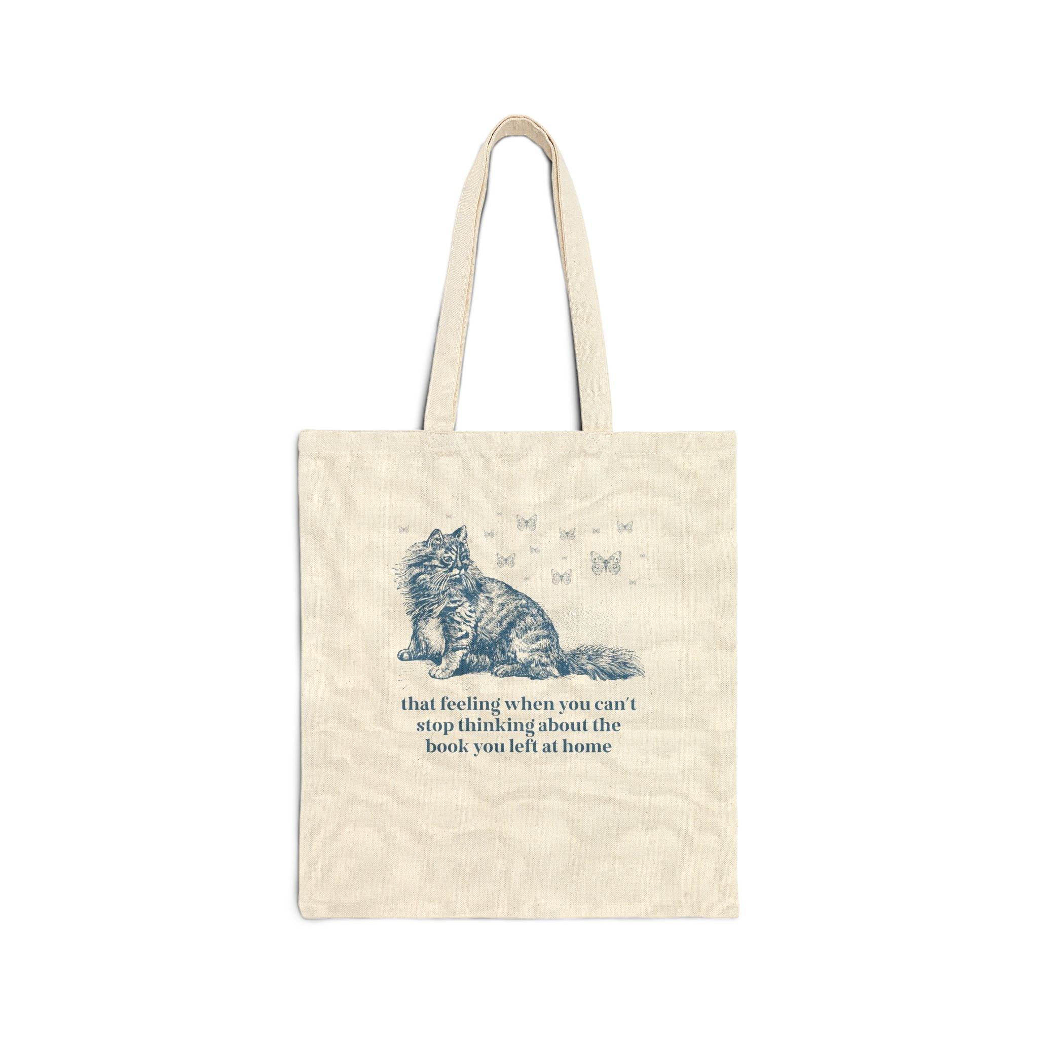 Bookish Cat Lover Tote - BIG FRENCHIES