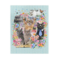 Bookish Cat Teacher Puzzle - BIG FRENCHIES