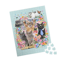 Bookish Cat Teacher Puzzle - BIG FRENCHIES
