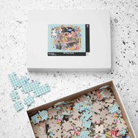Bookish Cat Teacher Puzzle - BIG FRENCHIES