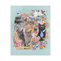 Bookish Cat Teacher Puzzle - BIG FRENCHIES