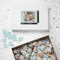 Bookish Cat Teacher Puzzle - BIG FRENCHIES