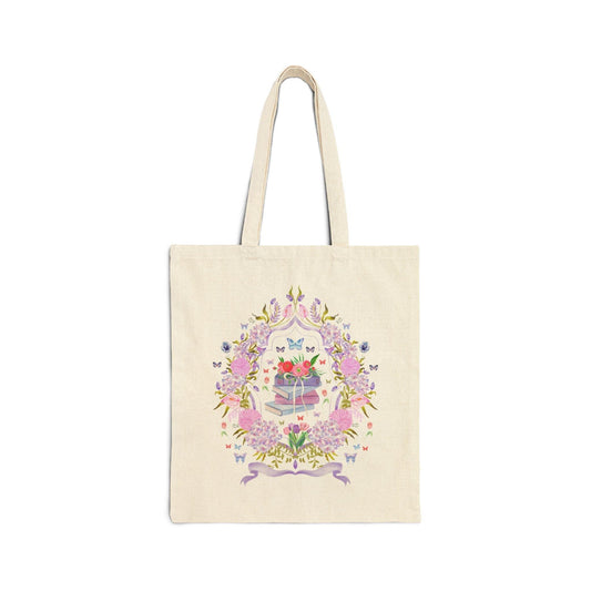 Bookish Coquette Aesthetic Tote Bag - BIG FRENCHIES