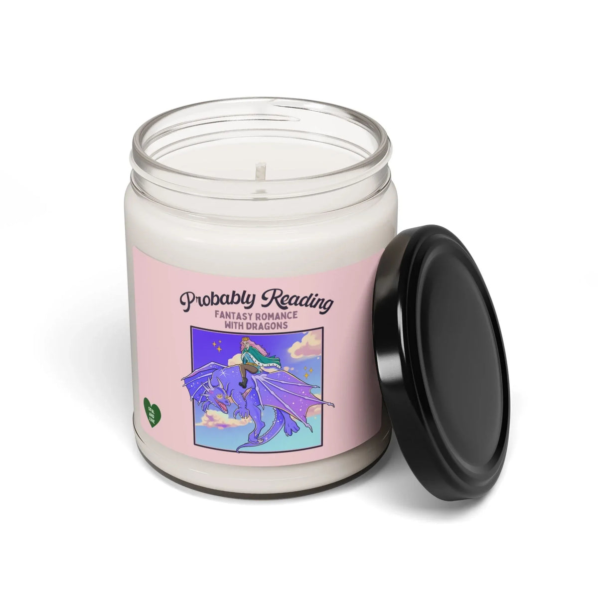 Bookish Dragon Candle - BIG FRENCHIES