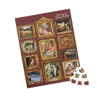 Bookish Fairy Tale Art History Puzzle: Paintings of Sleeping Beauty - BIG FRENCHIES