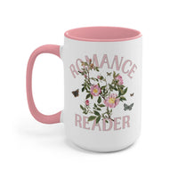 Bookish Floral Coffee Mug for Romance Reader: Vintage Botanical Mug with Butterflies - BIG FRENCHIES