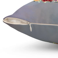 Bookish Ghost Pillow for Halloween: Adorable Ghost with Flowers and Bats - BIG FRENCHIES