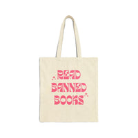 Bookish Groovy Tote Bag for Her: Read Banned Books - BIG FRENCHIES