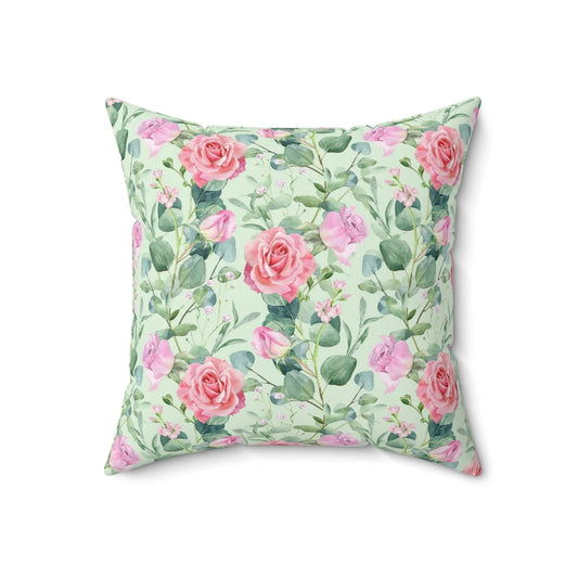 Bookish Jane Austen Pillow for Romance Reader: Floral Cottagecore Pillow for Her - BIG FRENCHIES