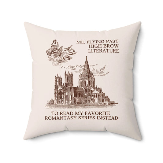 Bookish Pillow for Romance Reader - BIG FRENCHIES