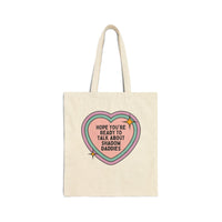Bookish Shadow Daddy Tote Bag - BIG FRENCHIES